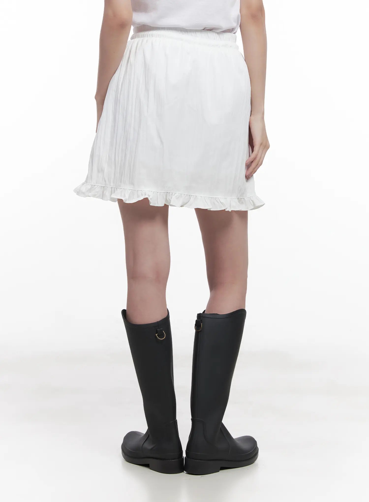 Frill Trim Mini Skirt CU523