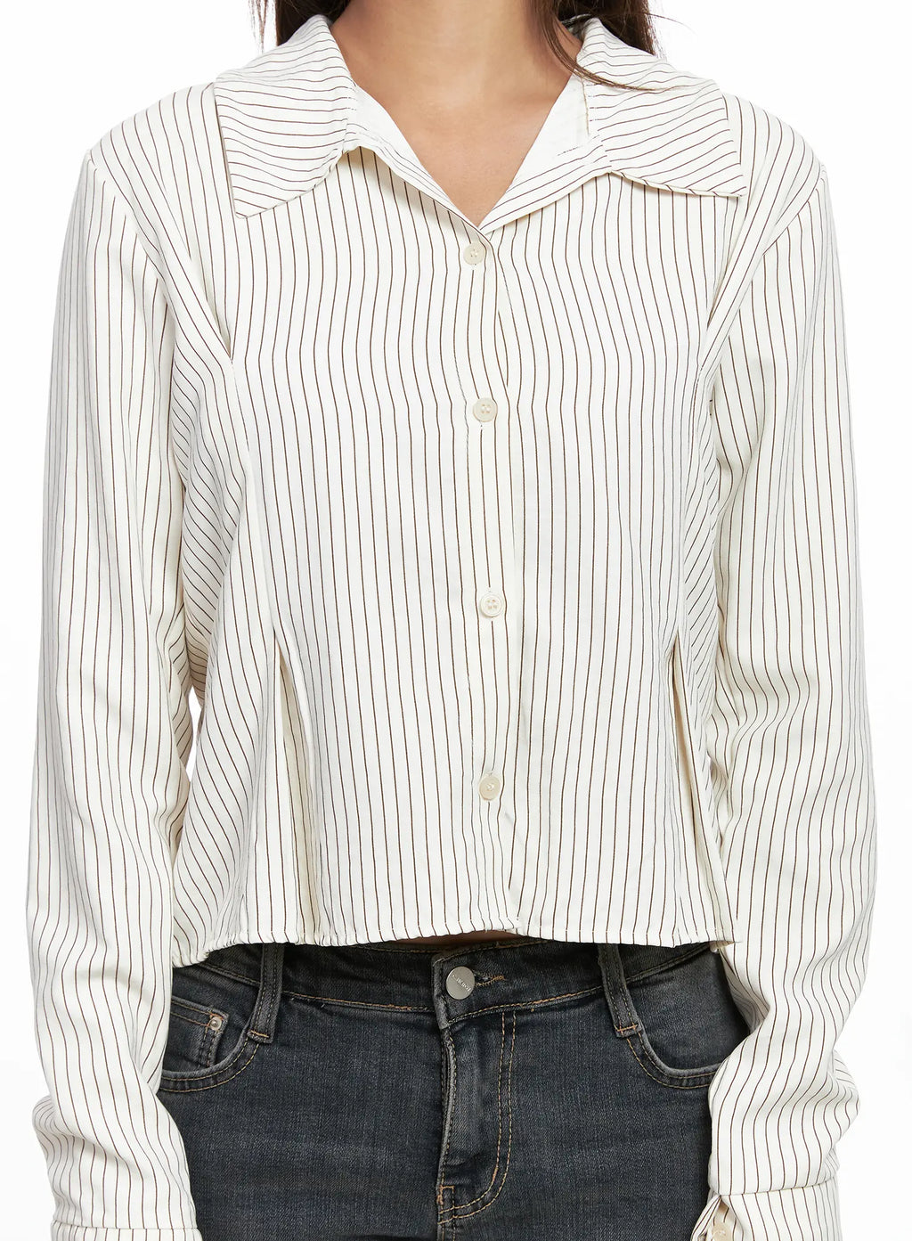 Striped Long Sleeve Shirt CO513