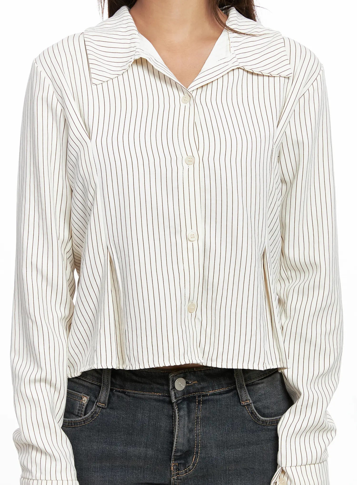 Striped Long Sleeve Shirt CO513