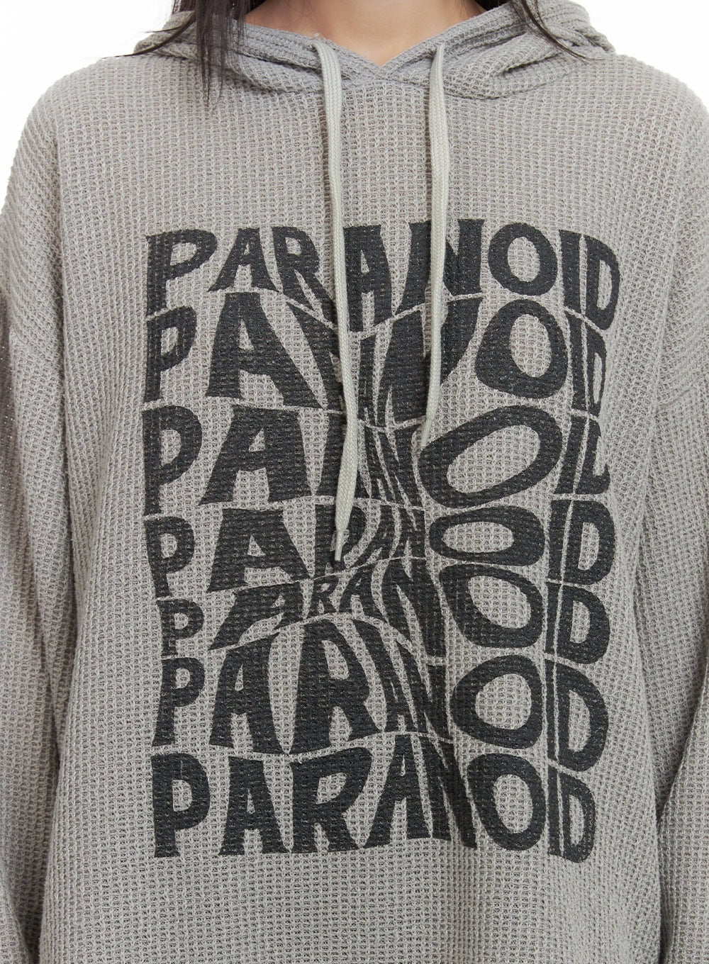 Knit Lettering Hoodie CG427