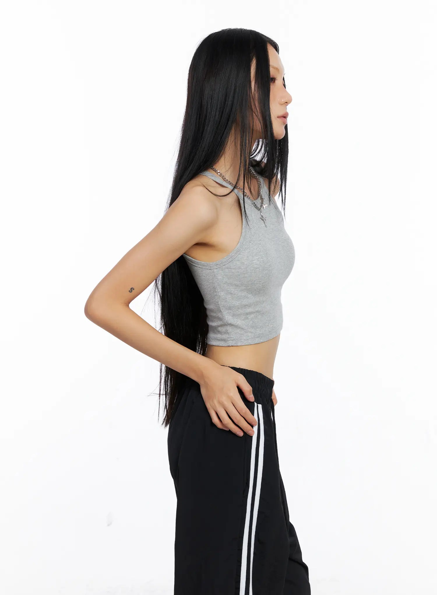 Basic Halter Crop Top CS509