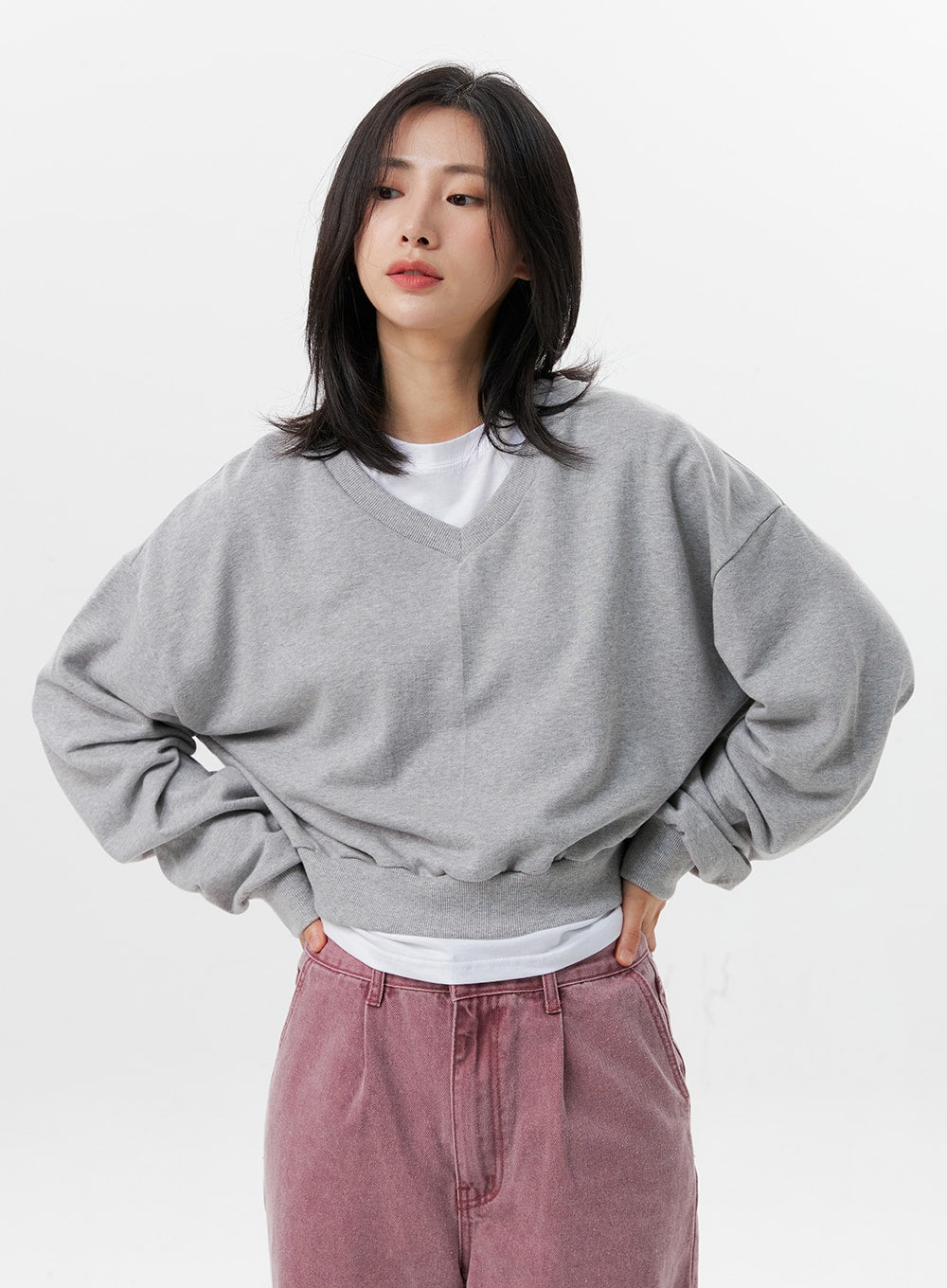 V-Neck Sweatshirt OG322