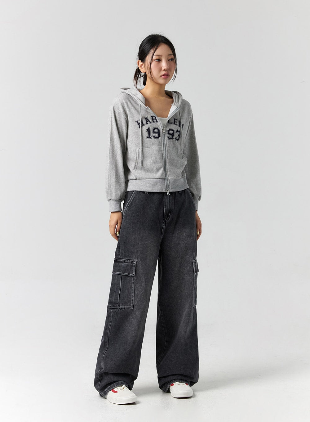 Graphic Zip-Up Hoodie CS303