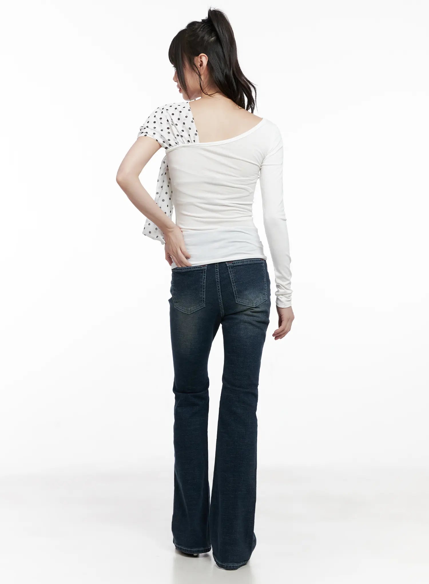 Juli High Waist Bootcut Jeans CG519