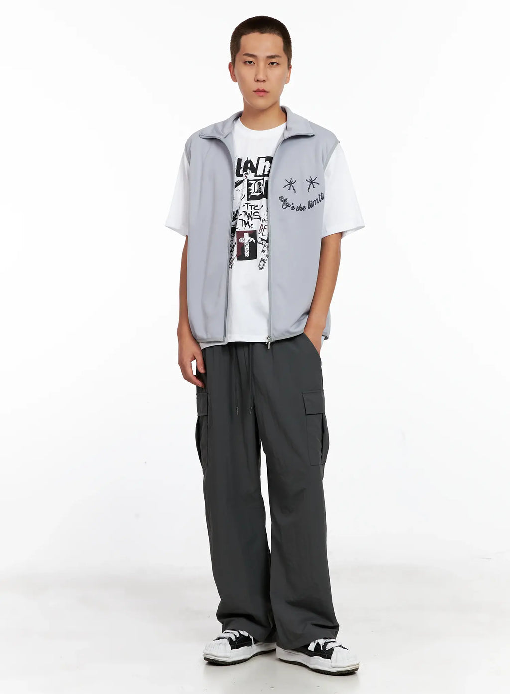 Men's High-Neck Vest IG508