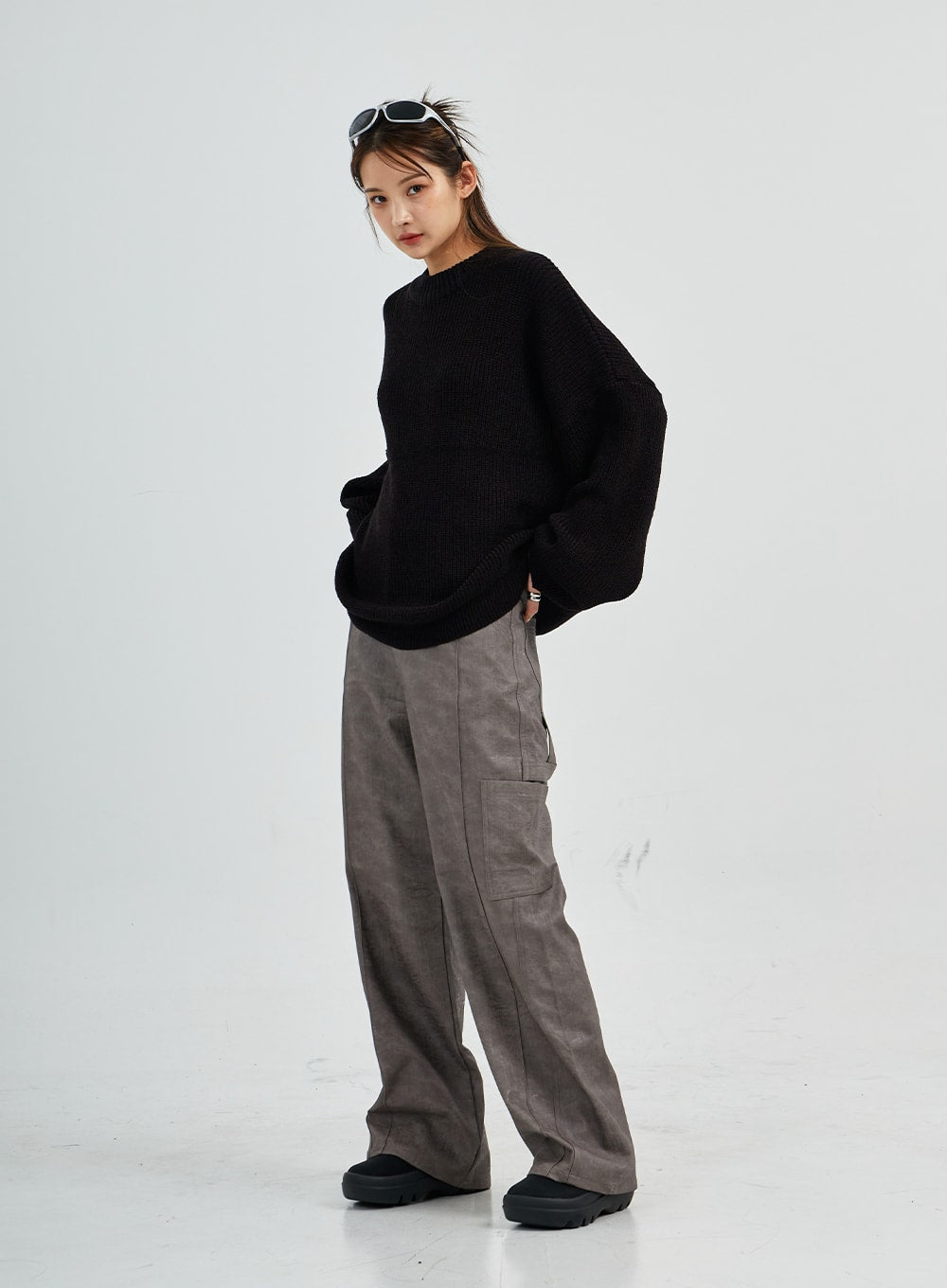 Sabrina Basic Loose Fit Knit CS27