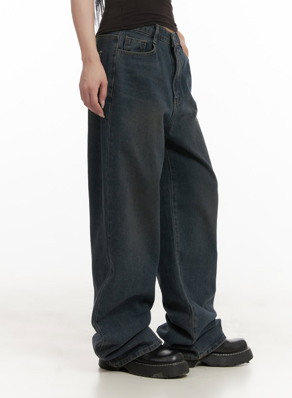 Luna Denim Wide-Leg Jeans CD406