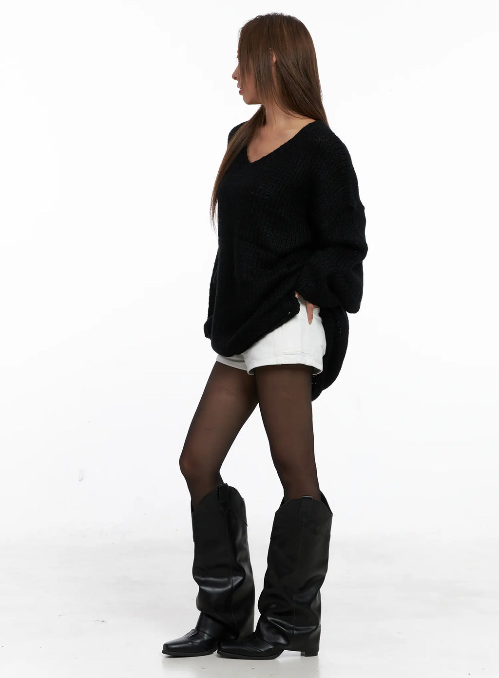 Chunky Loose-Fit Sweater CS524