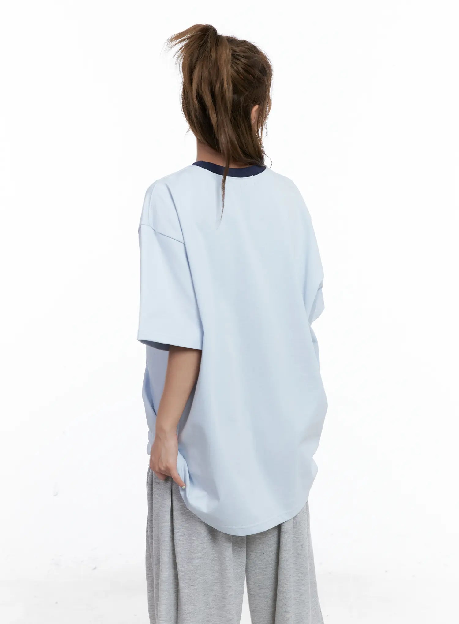 Oversized Graphic Tee CL514