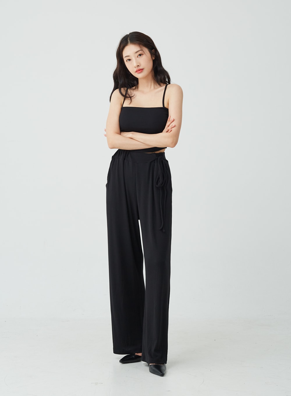 Sleeveless Crop Top IU26