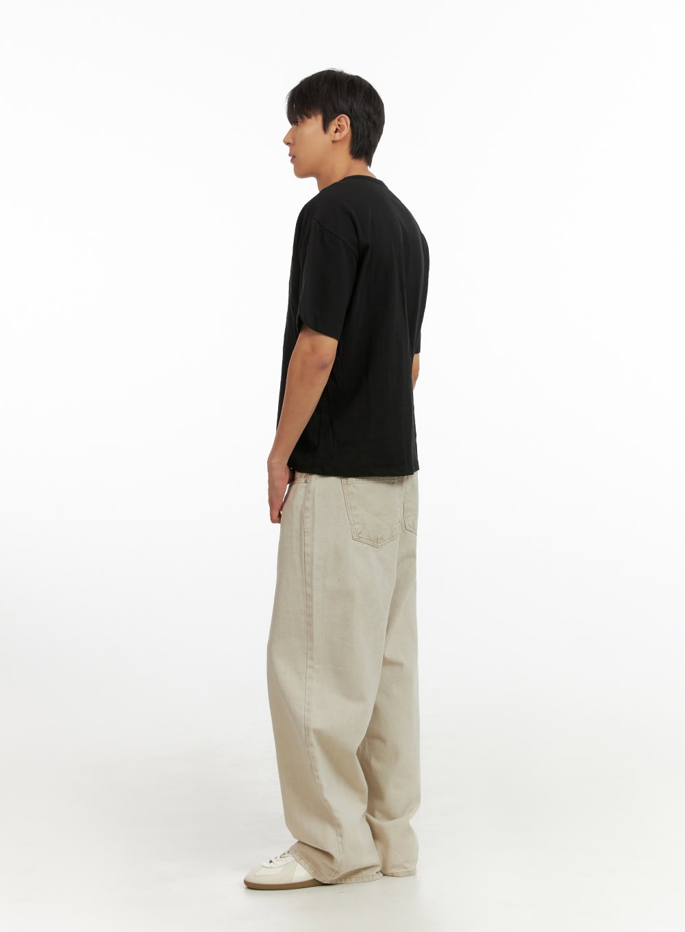 Men's Wide Fit Cotton Pants IU419