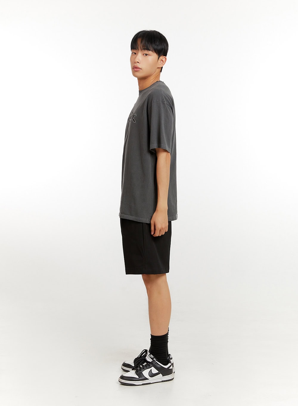 Men's Cotton Graphic Round Neck T-Shirt IU427