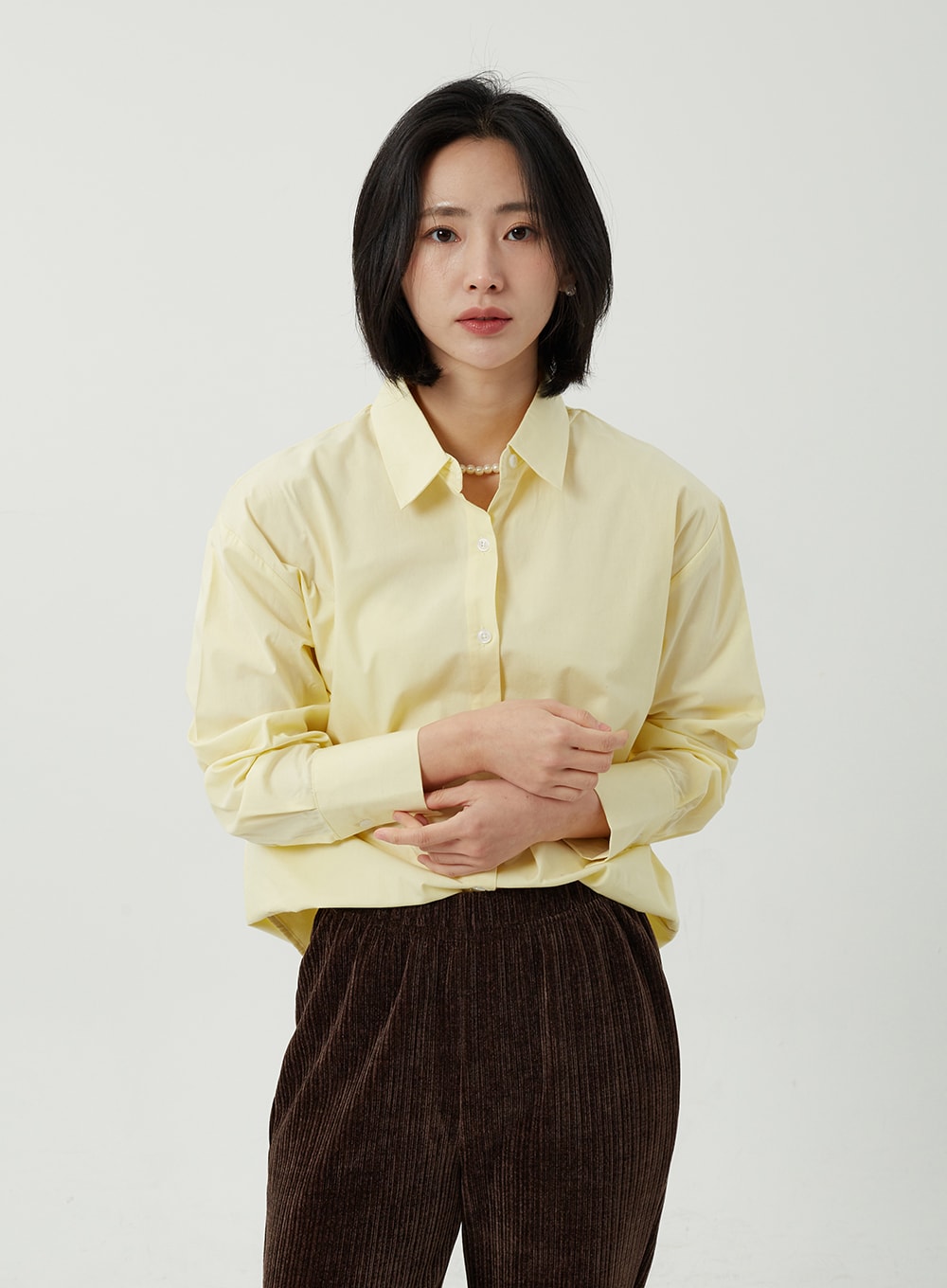 Oversized Button Shirt OJ313