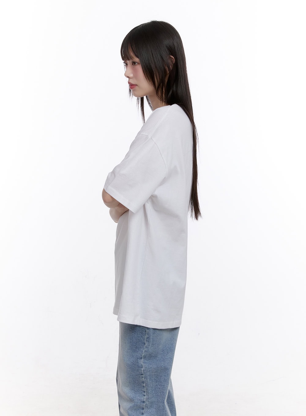 Puppy Graphic Loose-Fit Tee CF512