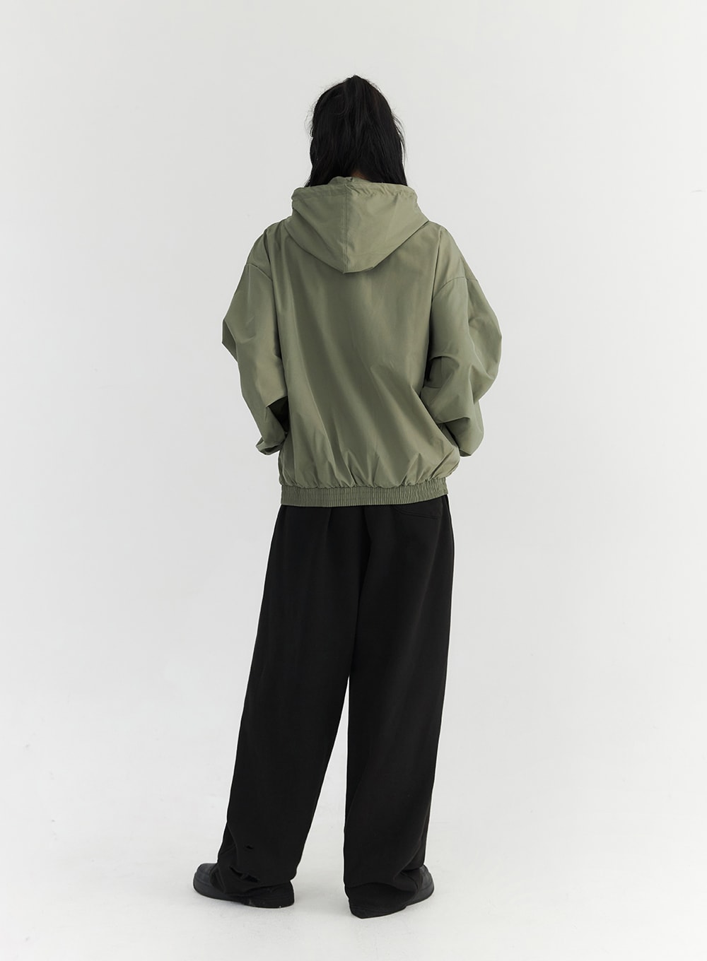 Loose Fit Zip-Up Jacket CO327