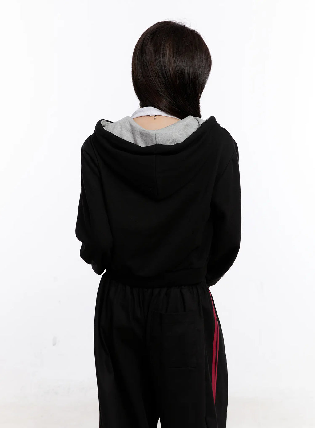 Slim-Fit Graphic Zip Hoodie CO501
