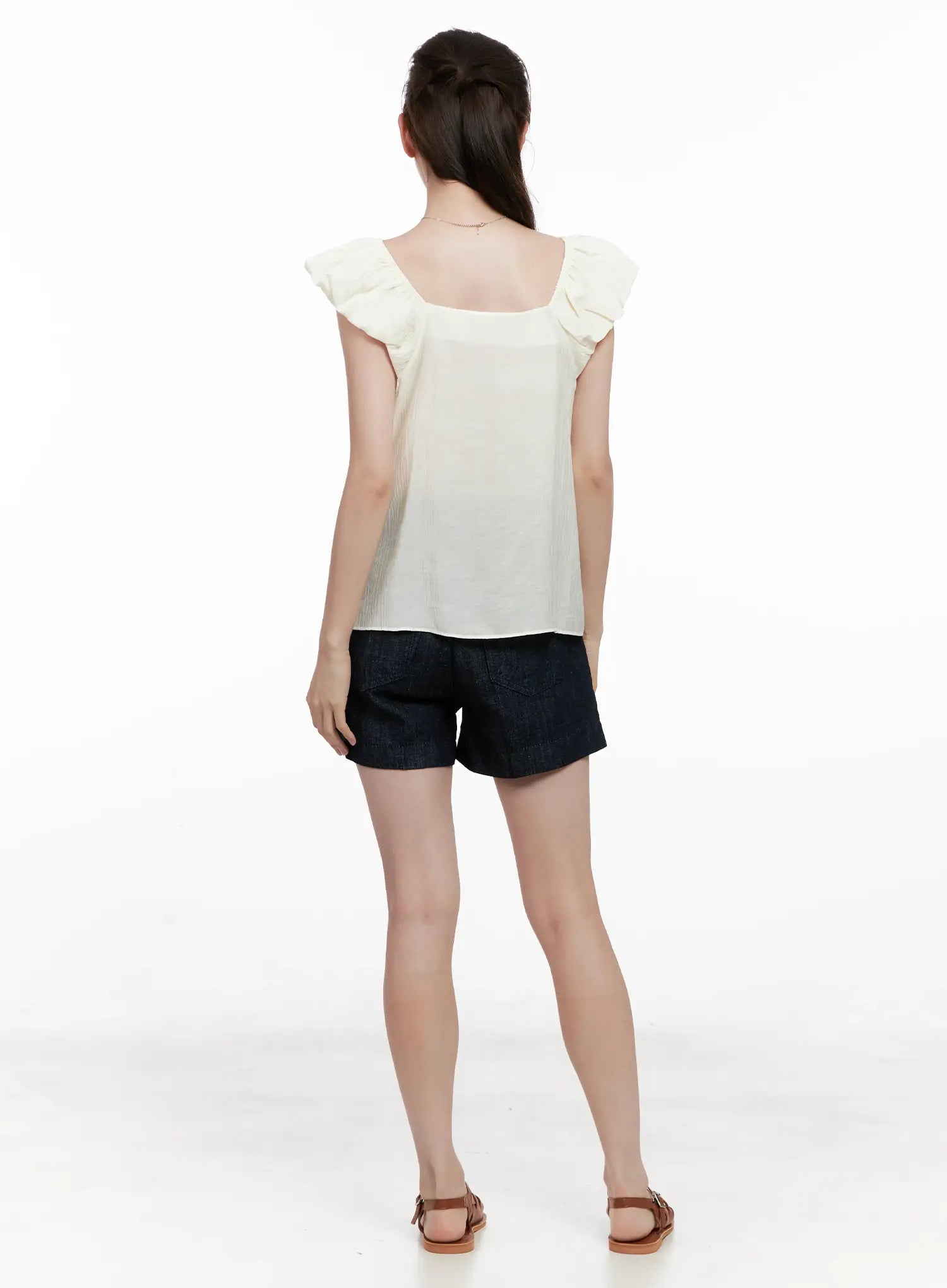 Casual Cotton Denim Shorts CL523