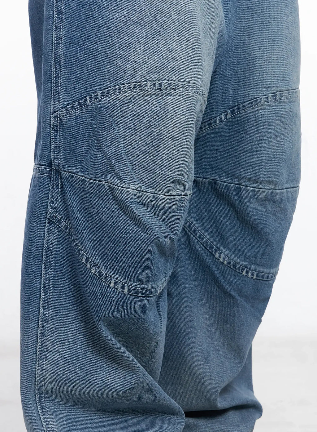 Men's Wide-Leg Biker Jeans IS510