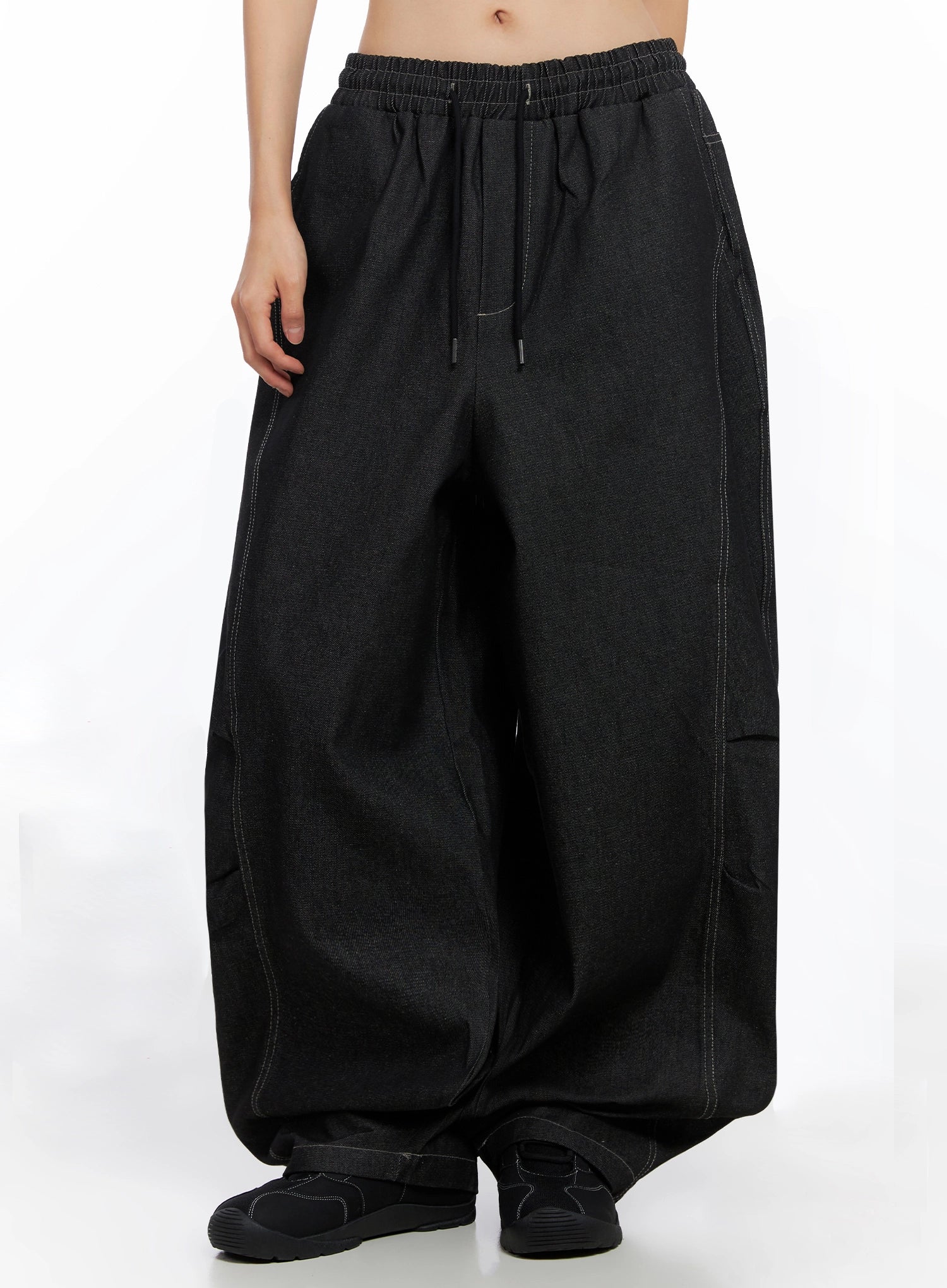 Ayra Graphic Baggy Jeans CO516