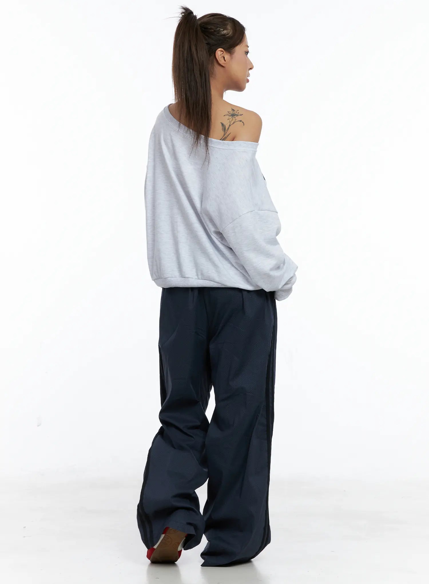 Wide Leg Track Pants CS504