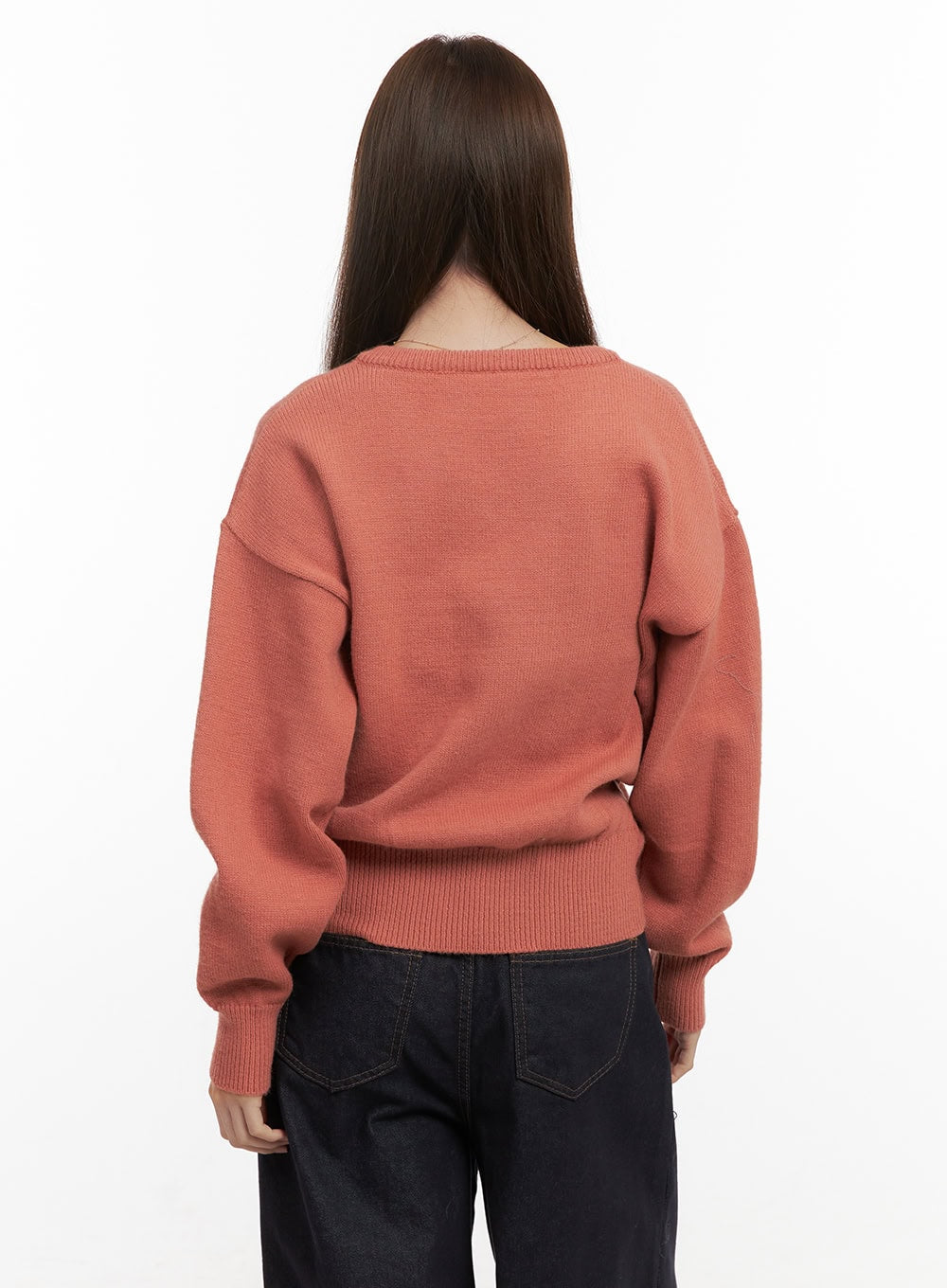 Cozy V-Neck Sweater OD417