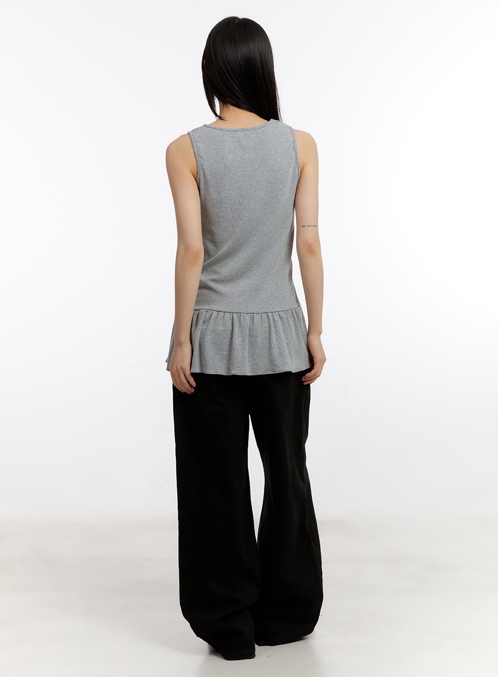 Classic Shirred Sleeveless Mini Dress CA508