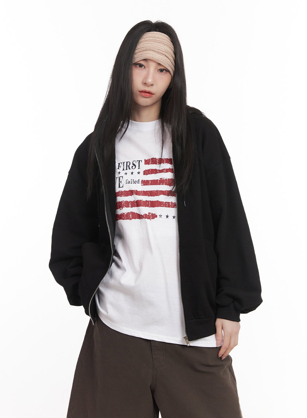 Graphic Oversized Tee CM517