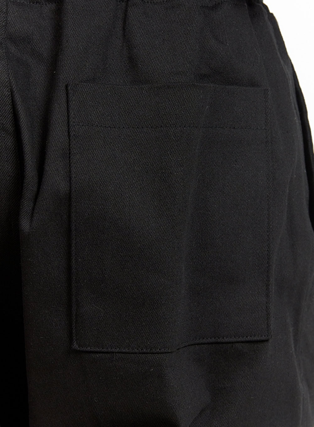 Men's Solid Cargo Pants (Black) IU412