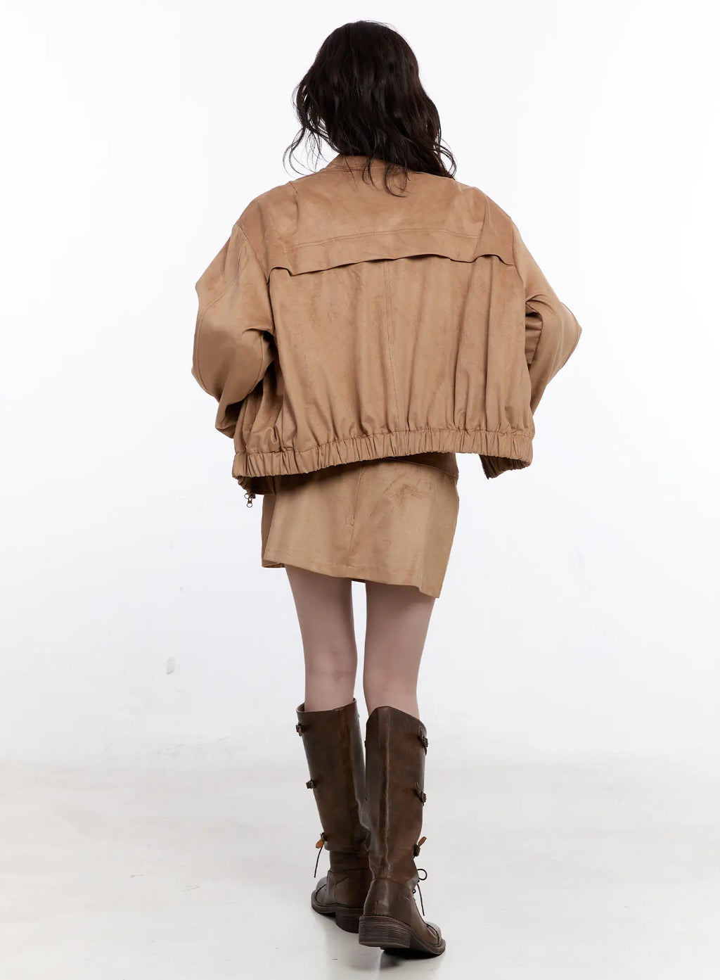 Chic Suede Mini Skirt CO501