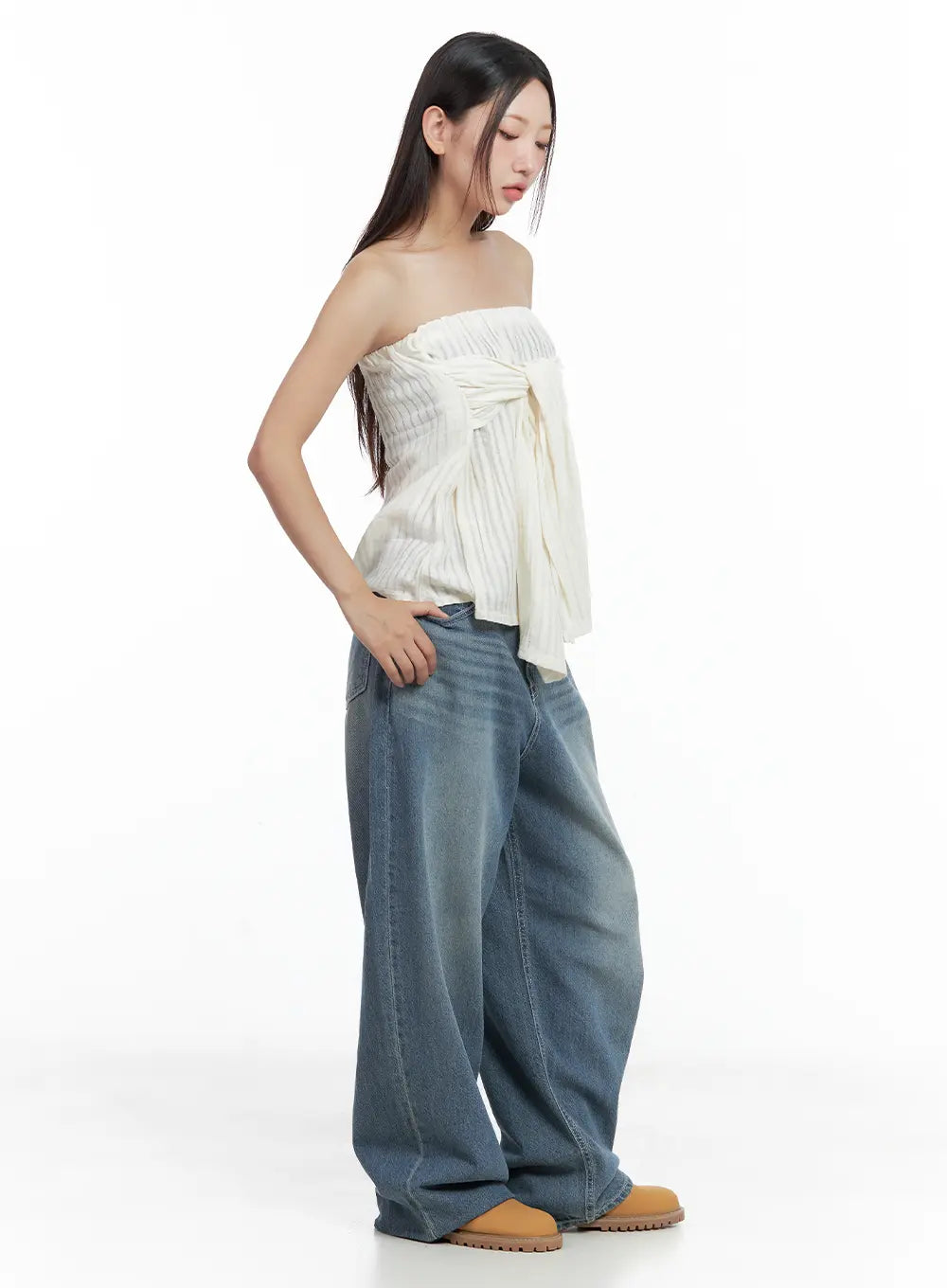 Convertible Bow-Tie Tube Top CL508