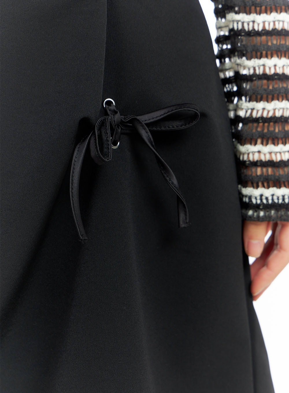 Ribbon Charm Midi Skirt CS424