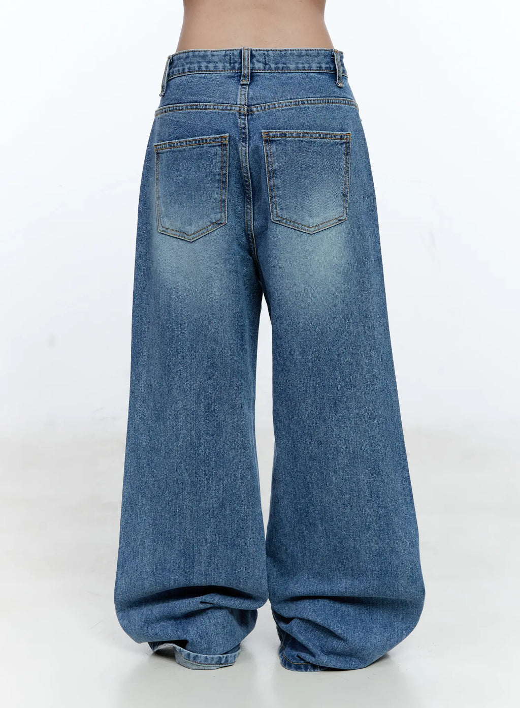 Ana Wide-Leg Denim Jeans CG507