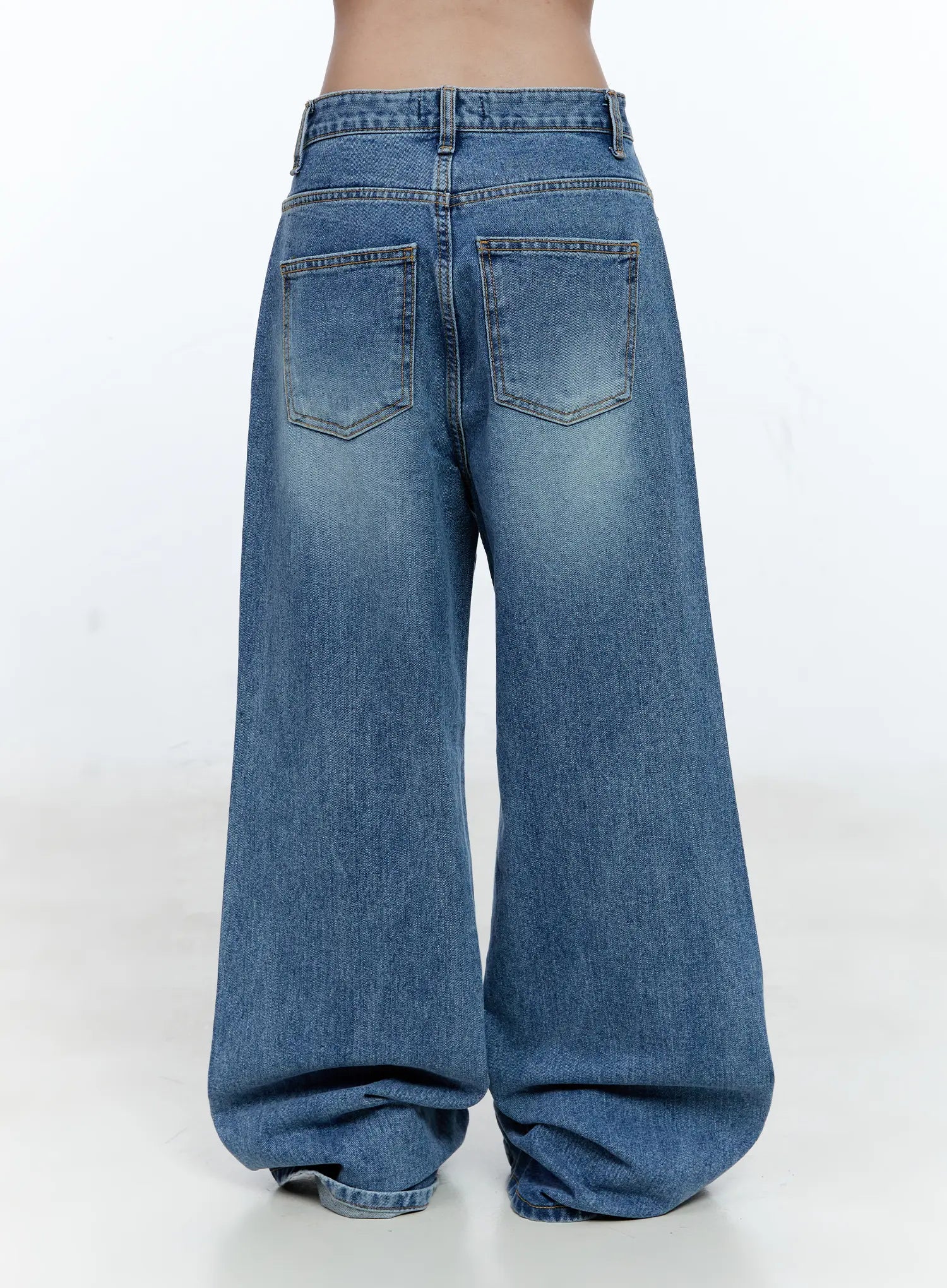 Ana Wide-Leg Denim Jeans CG507