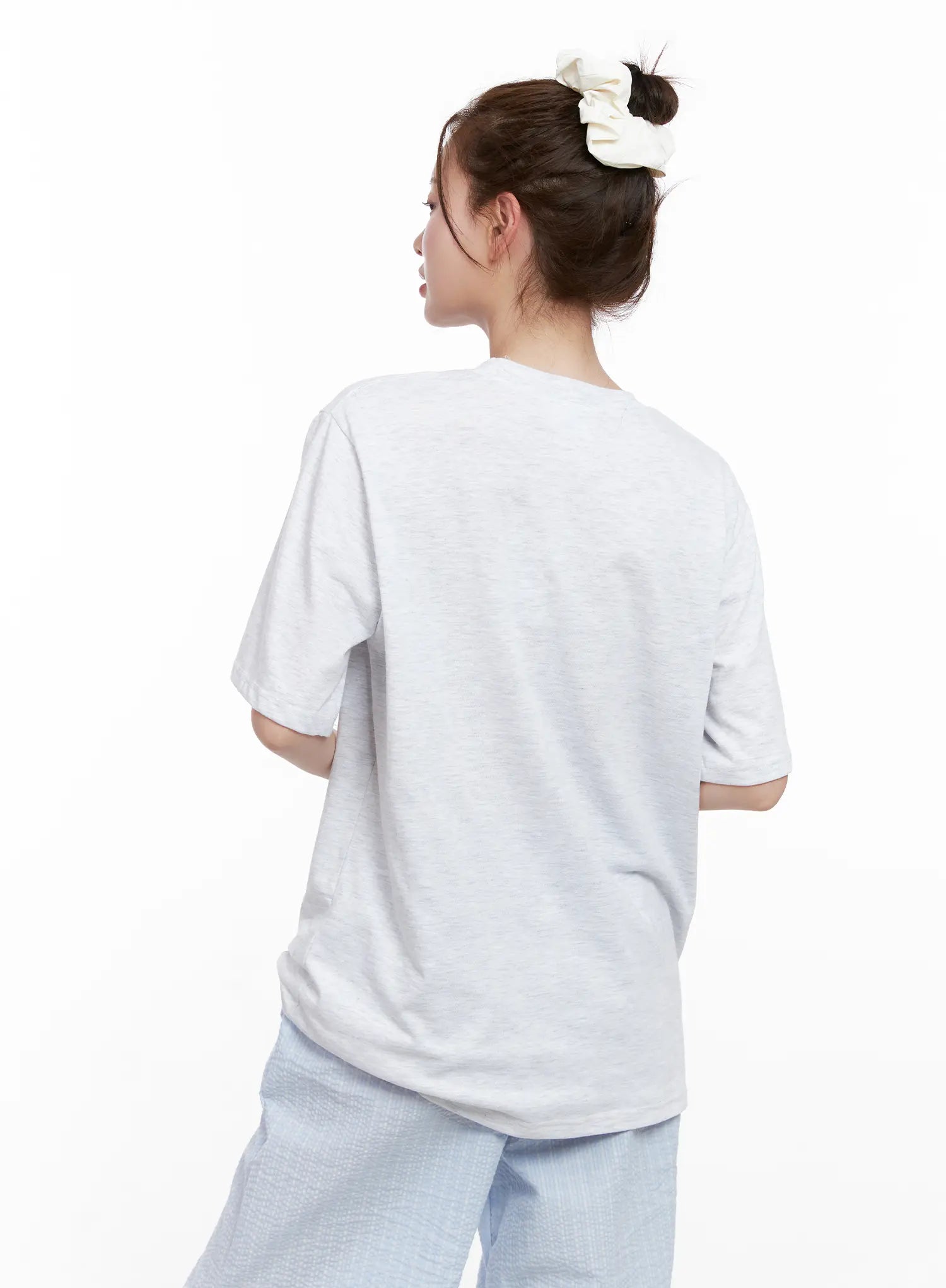 Oversized Cartoon Graphic Tee CL524