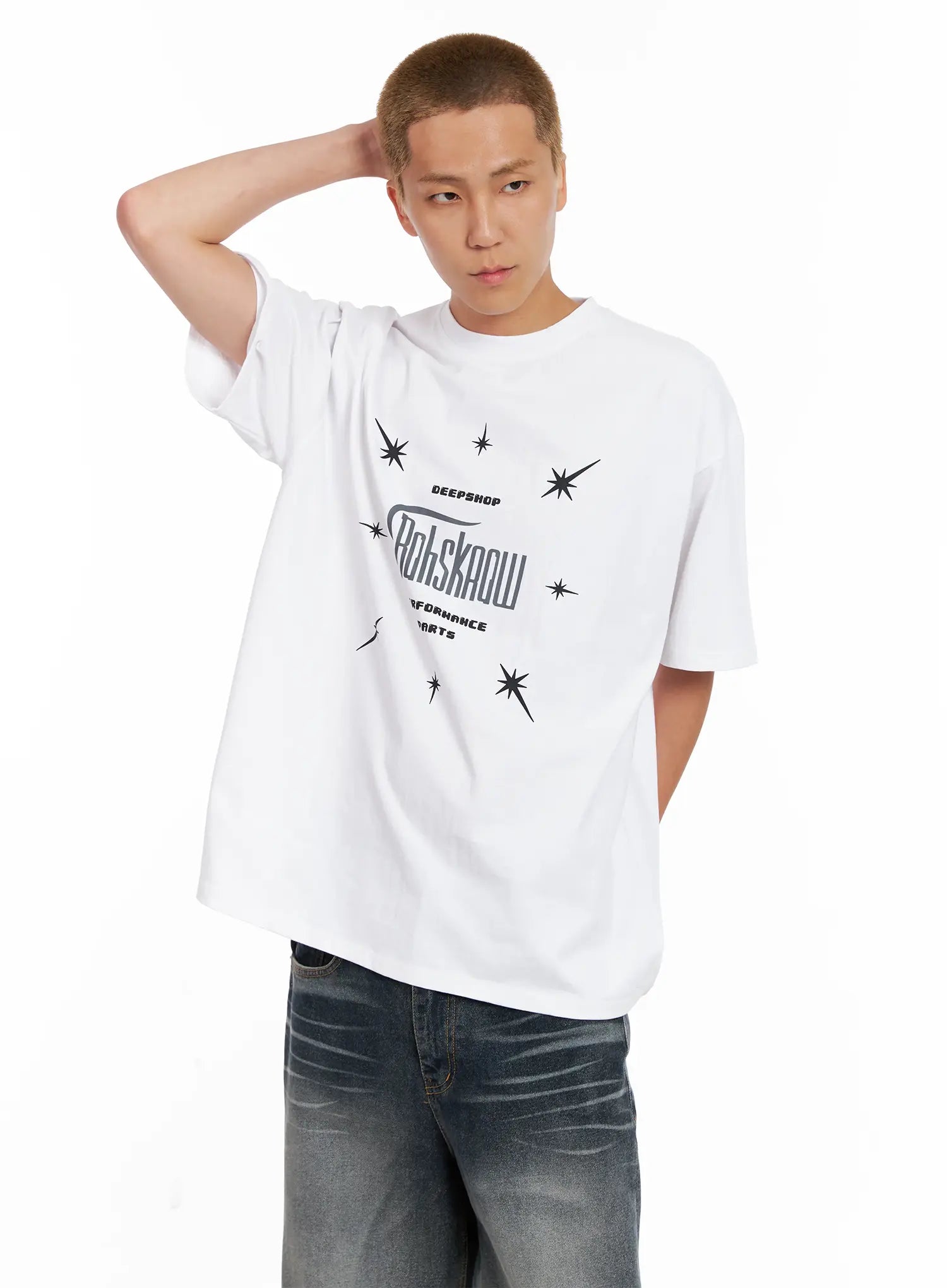 Men's Star Graphic Tee IL518
