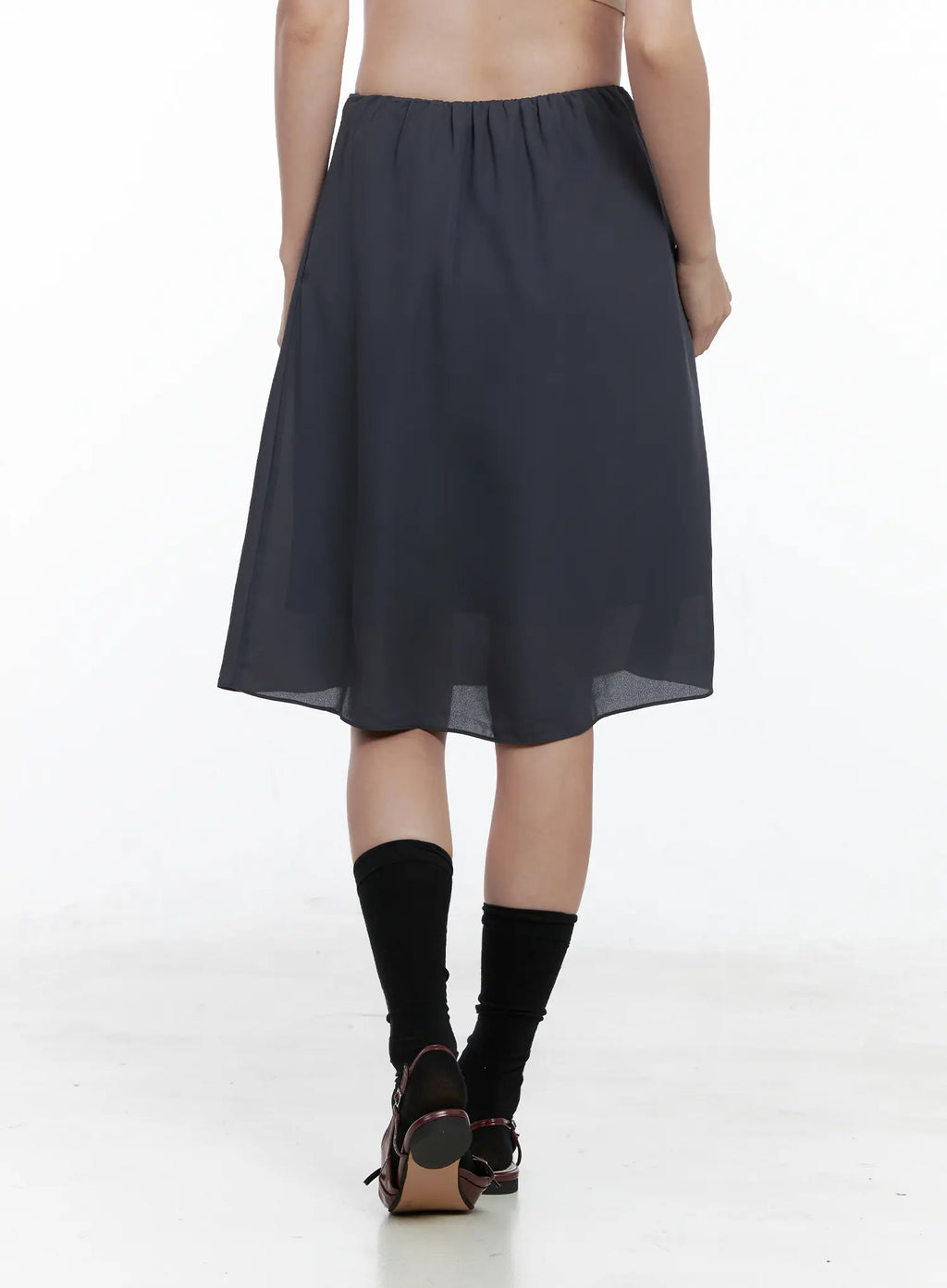 Chiffon Midi Skirt CO503