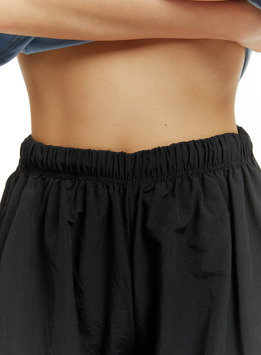 Solid Parachute Pants CU421