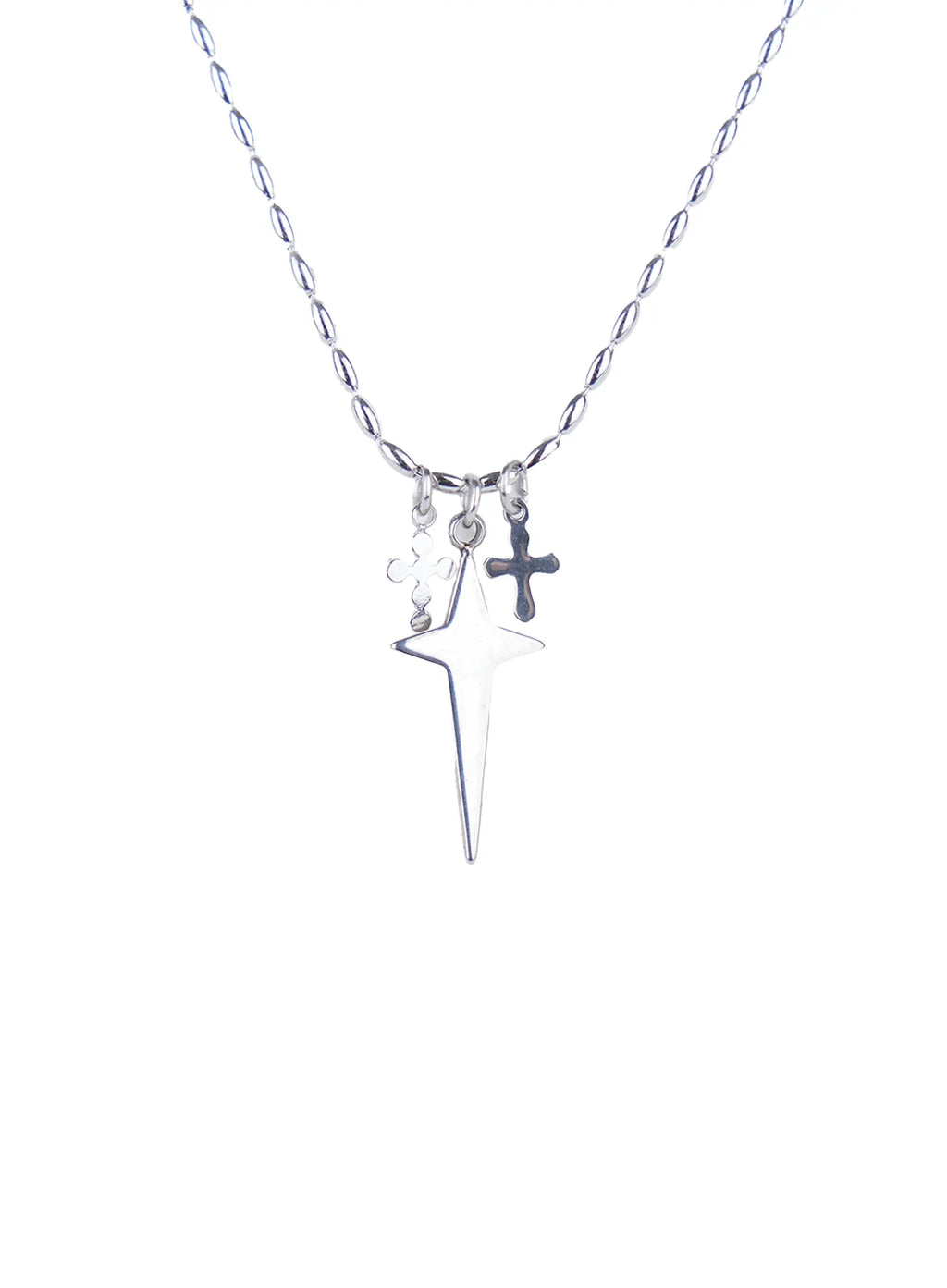 Multi-Cross Pendant Necklace CL522