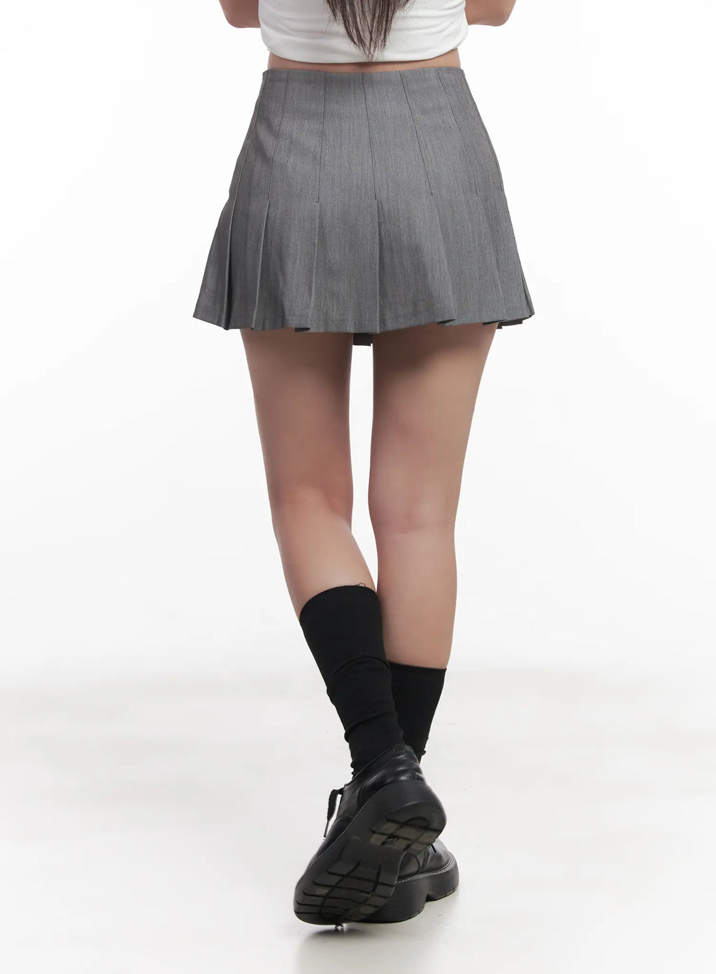Pleated Mini Skirt CU517