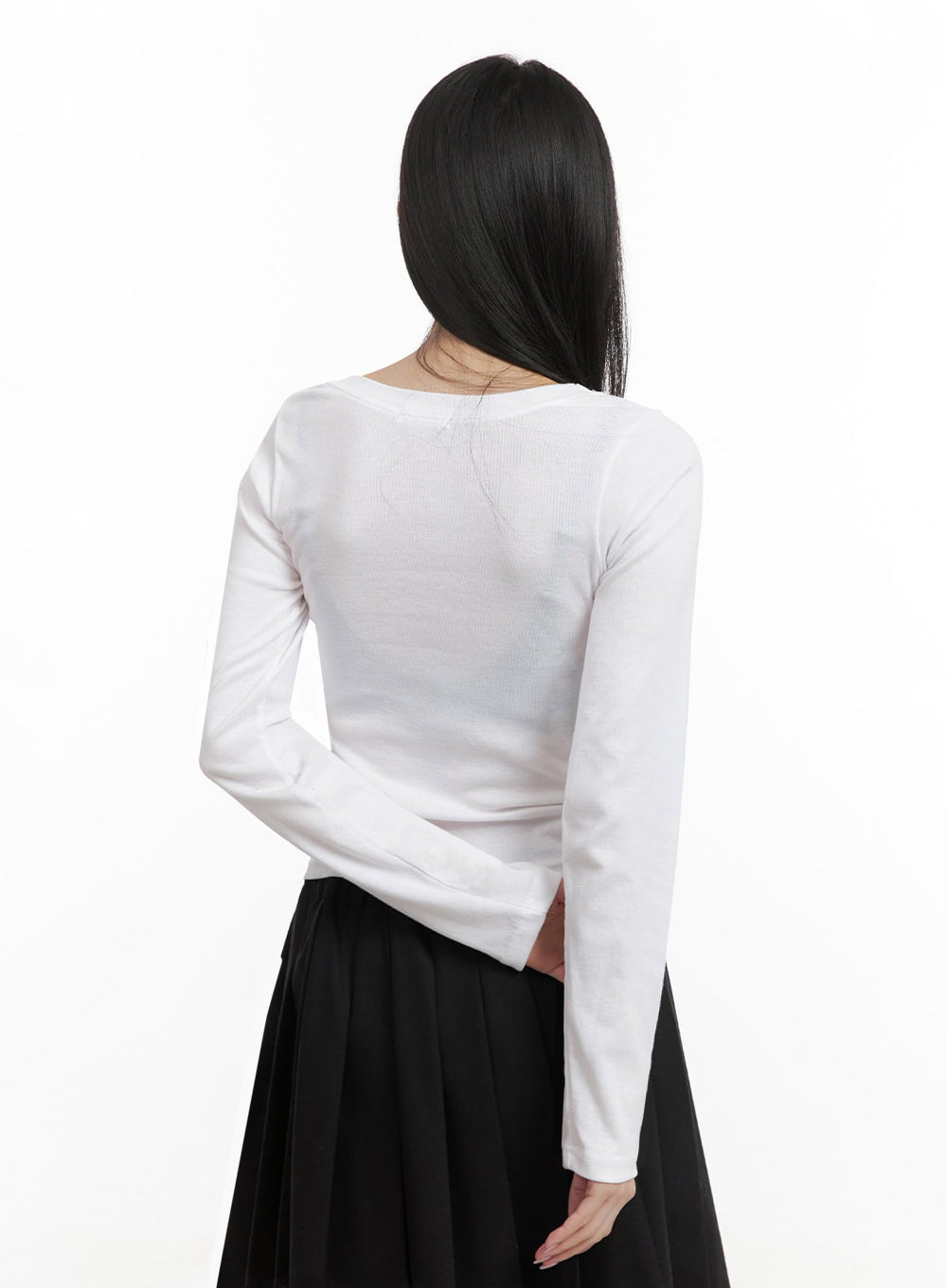 Essential Comfort Round-Neck Top ID431