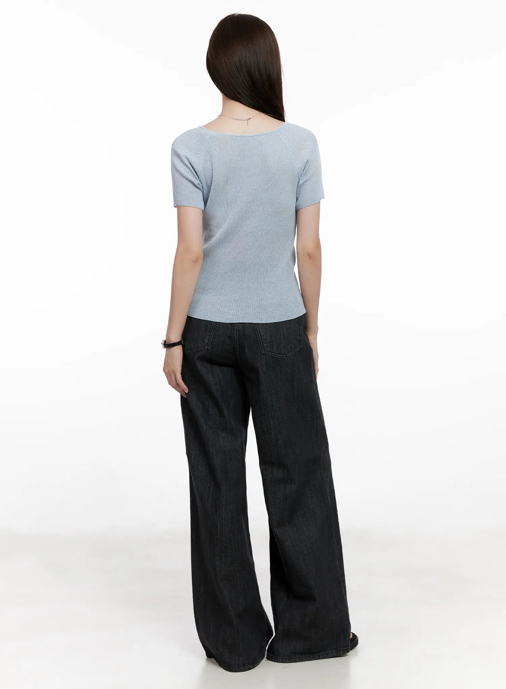 Yeon High-Waist Wide Jeans CL523