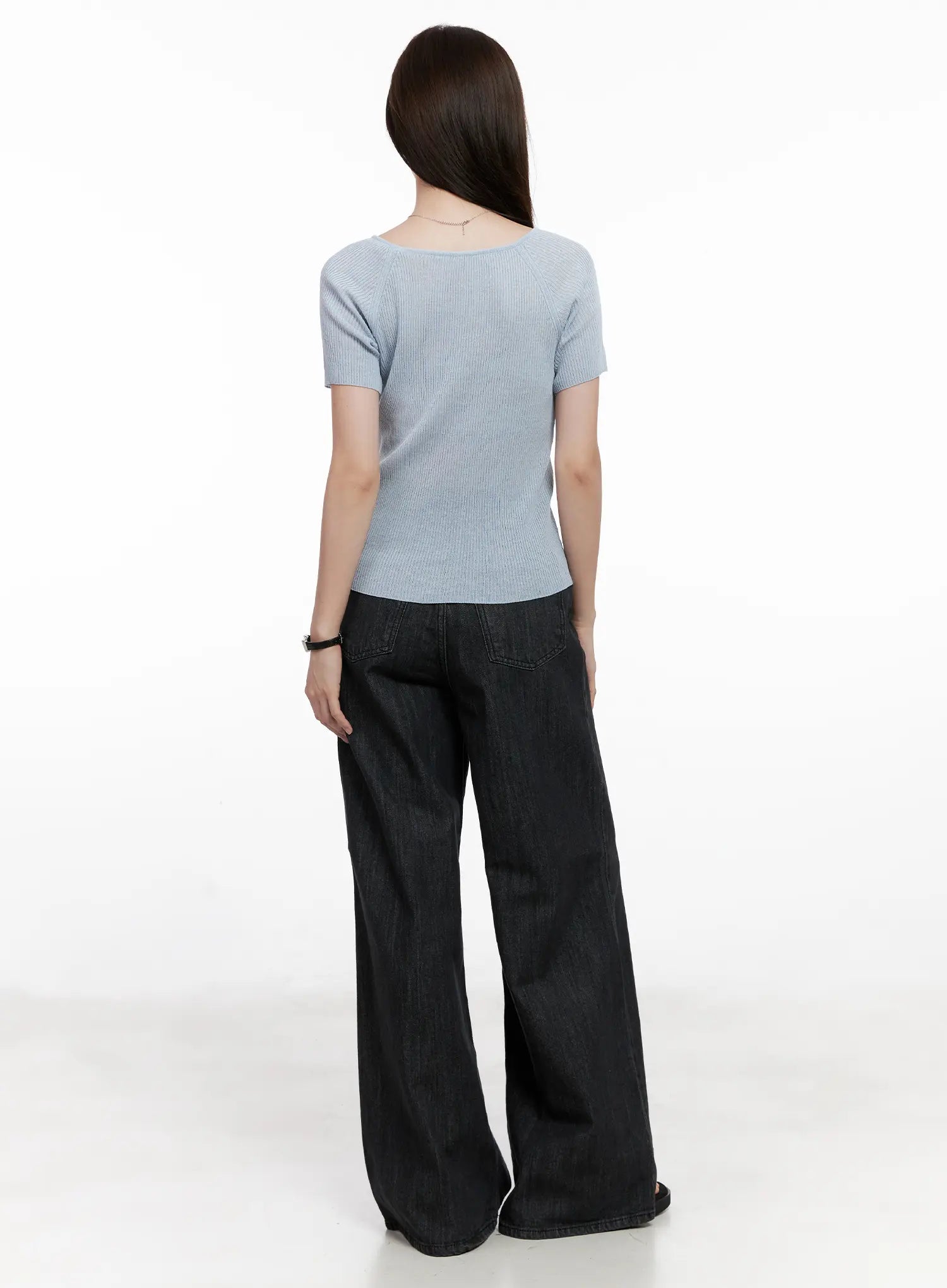 Yeon High-Waist Wide Jeans CL523