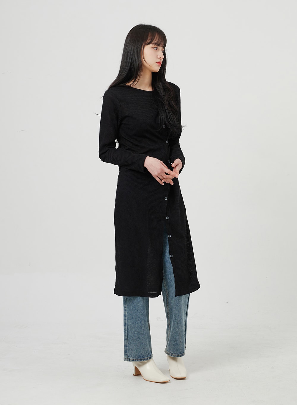 Button Maxi Top OF322