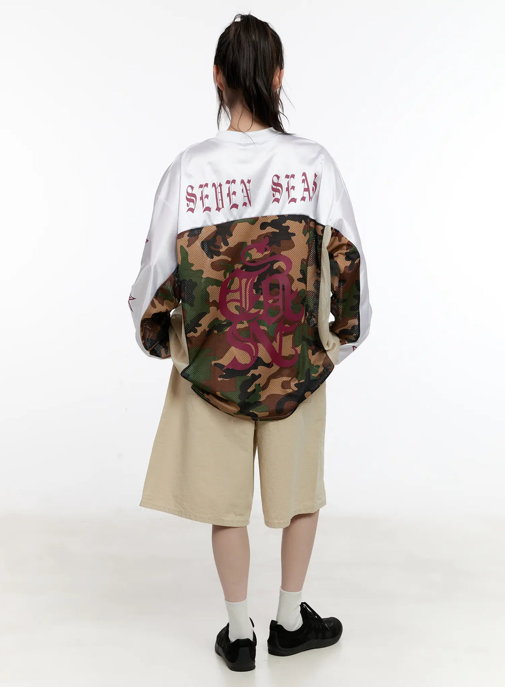 Beige Carpenter Jorts CL507