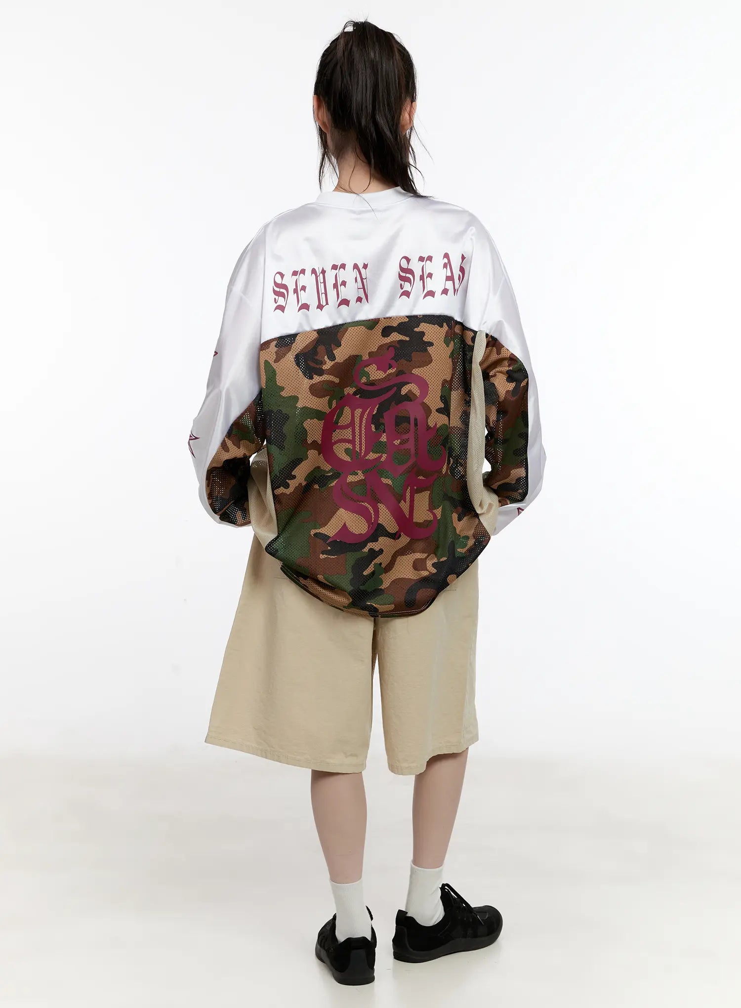 Beige Carpenter Jorts CL507