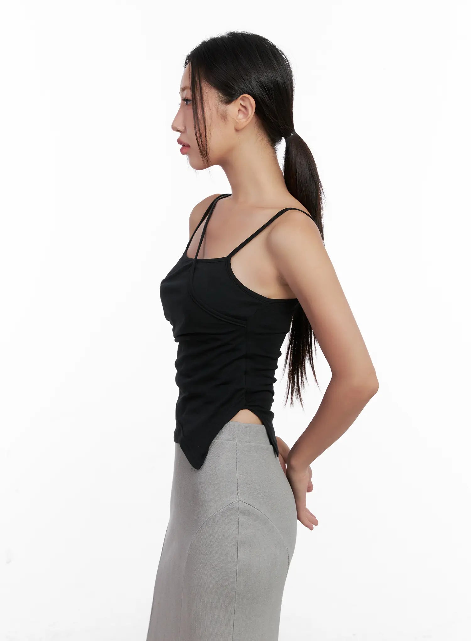 Crisscross Strap Sleeveless Tank CL518