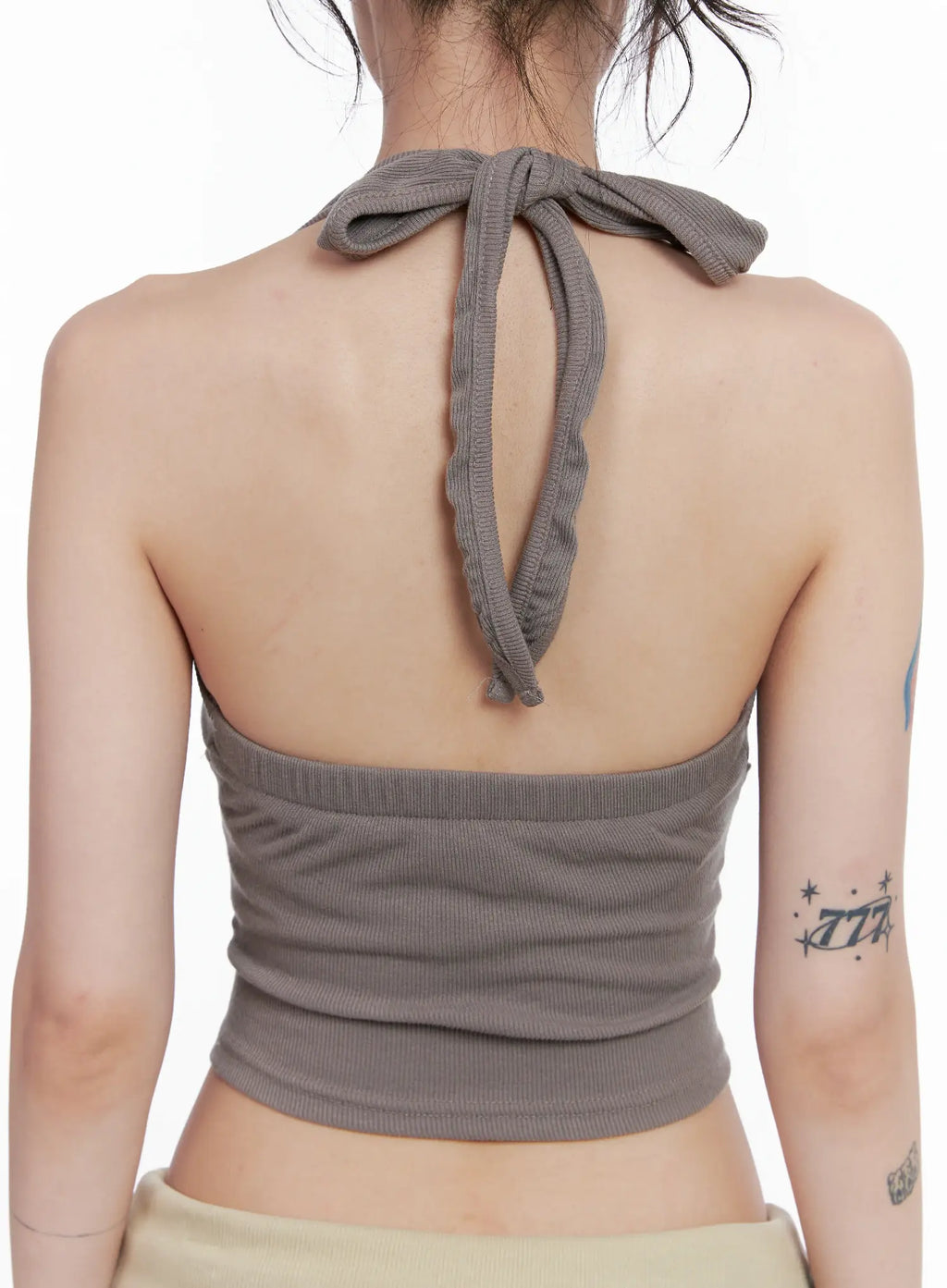 Corset Lace-Up Halter Top CS512