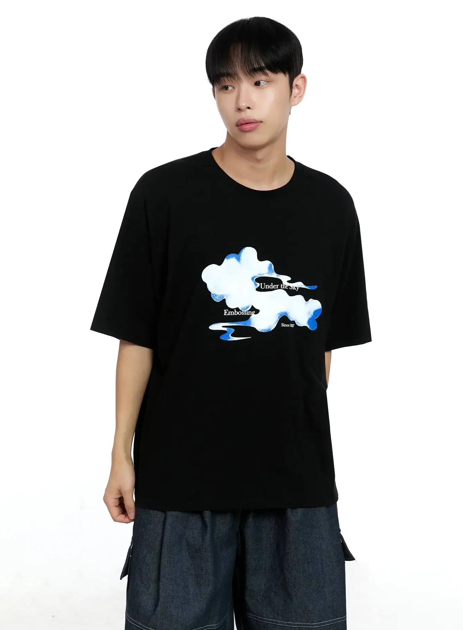 Men's Cloud Graphic T-shirt IG520