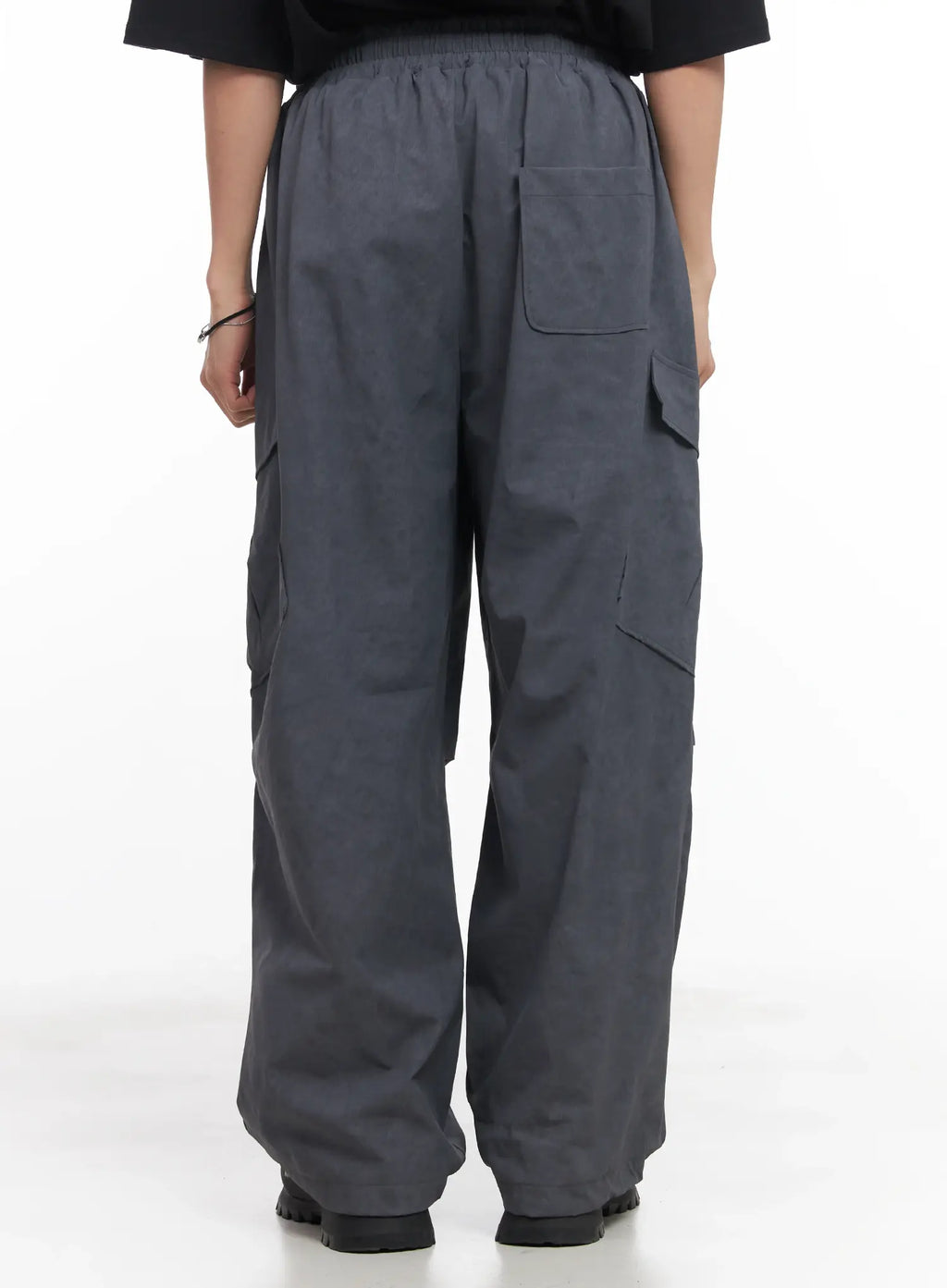 Men's Wide-Leg Cargo Pants IU519