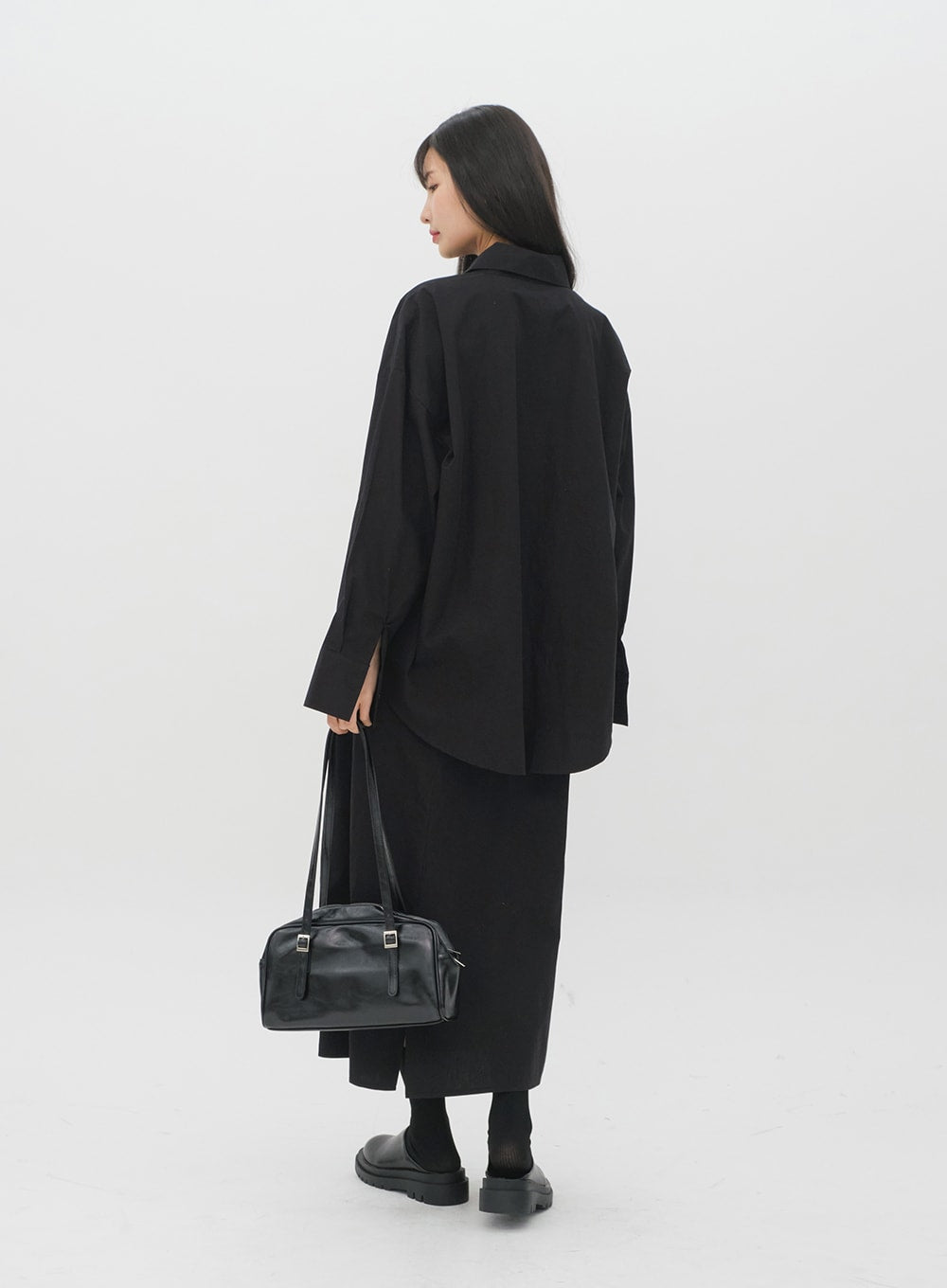 Maxi Shirt with Waist Strap J21